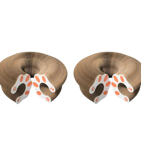 Magic Organ Cat Scratching Board Interactive Scratcher Cat Toy Cat Accordion Toy Cat Grinding Claw Scratching Board Pet Supplies