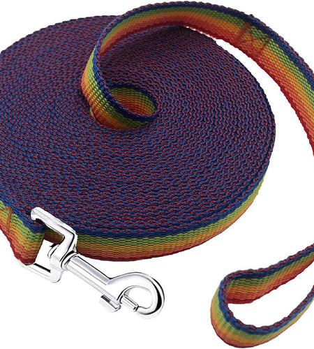 15Ft 20Ft 30Ft 40Ft 50Ft Long Dog/Puppy Lead Obedience Recall Training Dog Leashes for Small Medium Dogs Camping, Training, Play, or Backyard